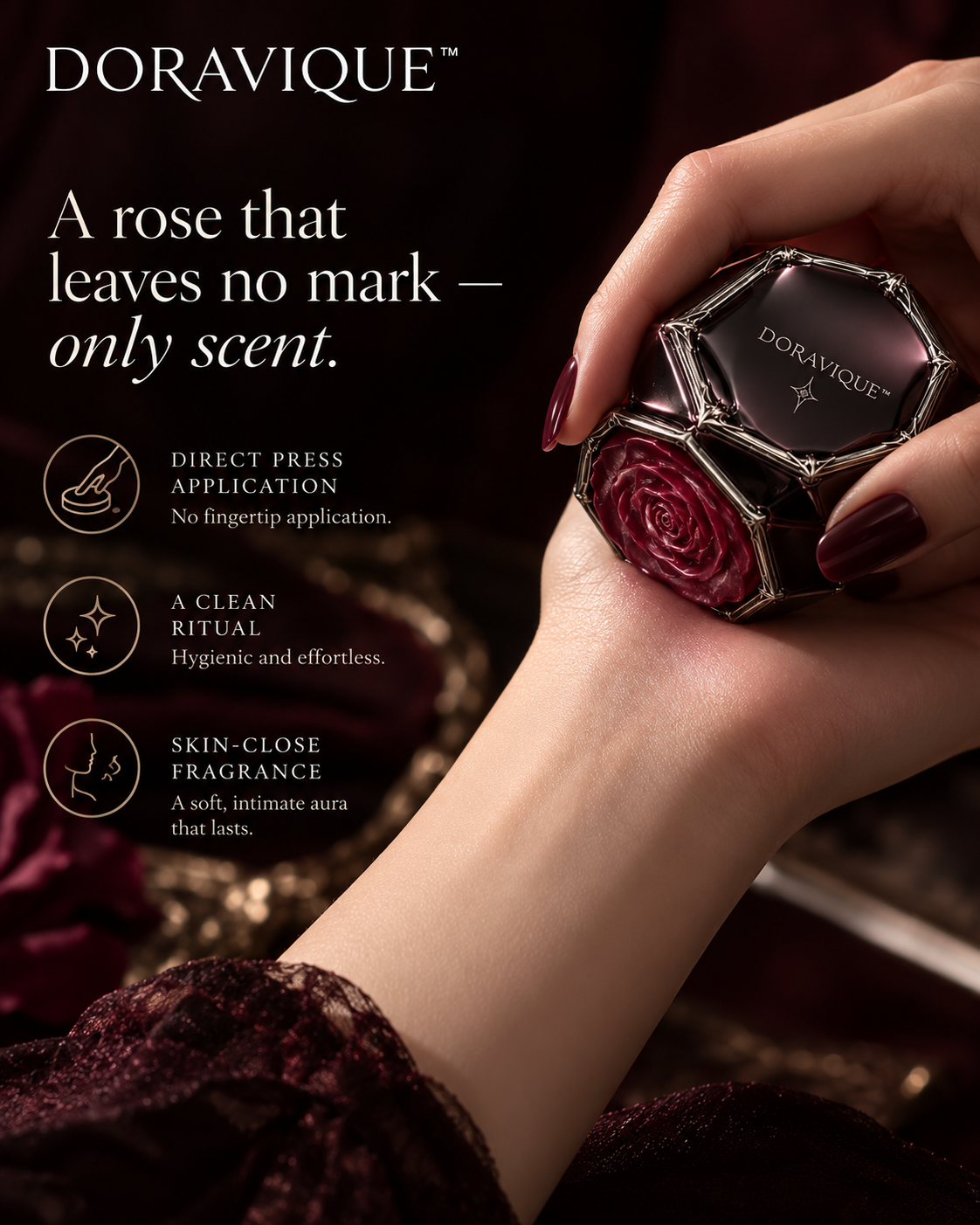 DORAVIQUE™ MIDNIGHT ROSE
